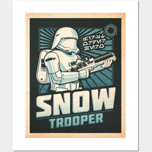 First Order Hero: Snowtrooper (Poster Print) Posters and Art